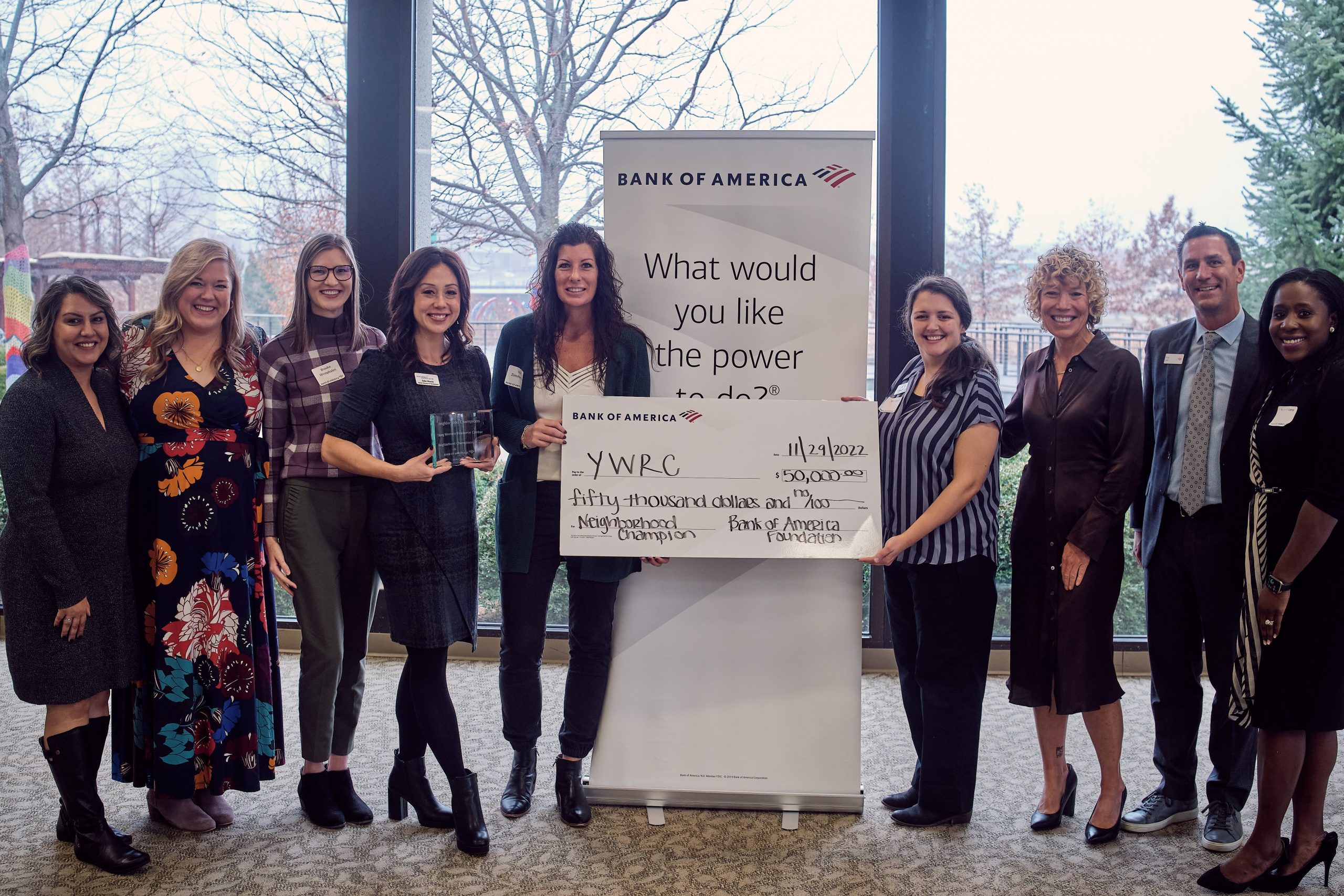 Supporter Spotlight Bank of America Young Women's Resource Center